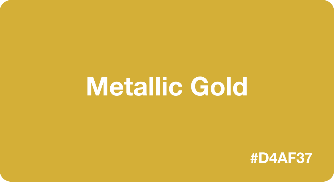 Metallic Gold Color Best Practices Color Codes Palettes More 